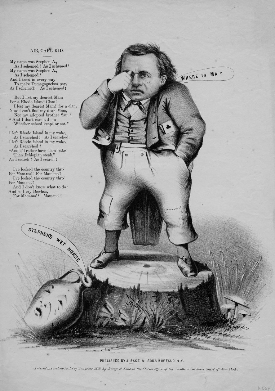 どこですかMa？、Currer＆Ives発行、ニューヨーク、1860 作： アメリカの学校