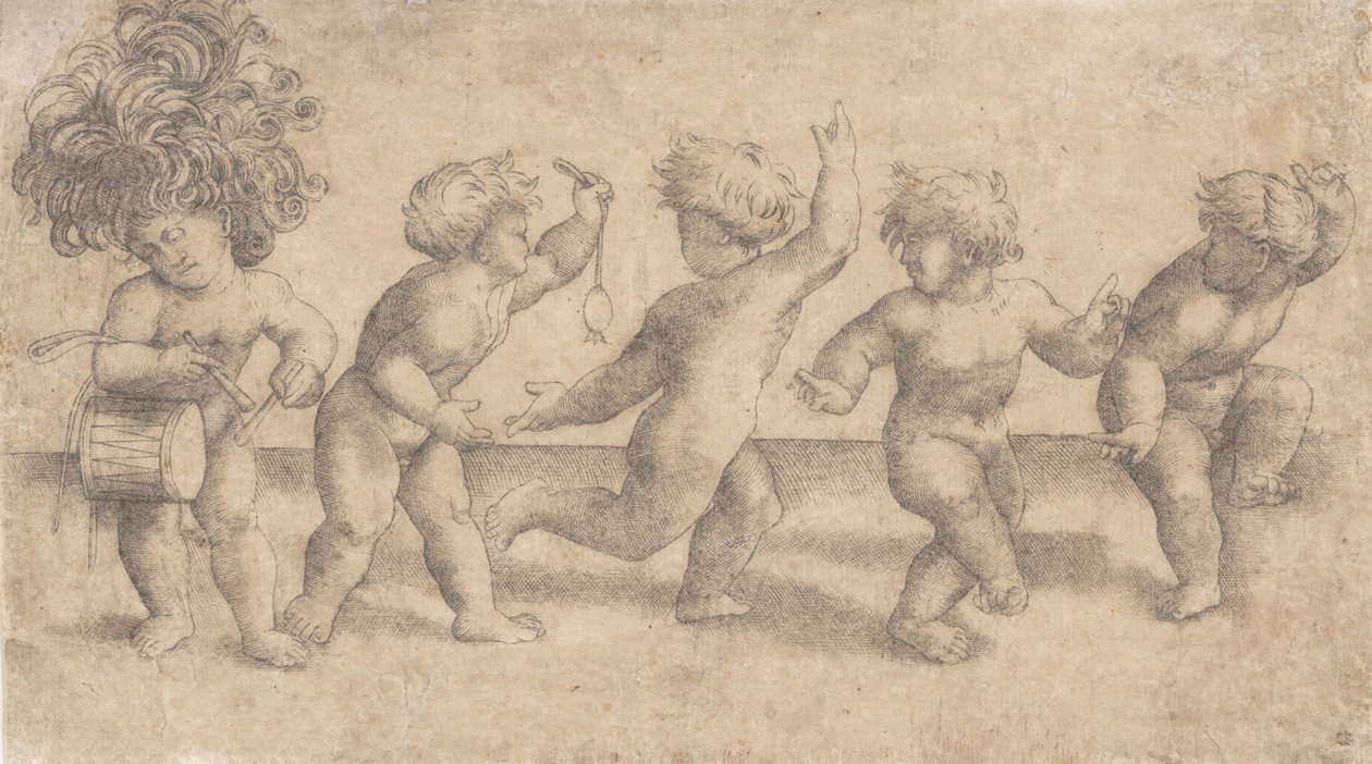 Five Dancing Putti,.n.d. 作： アミコ・アスペルティーニ