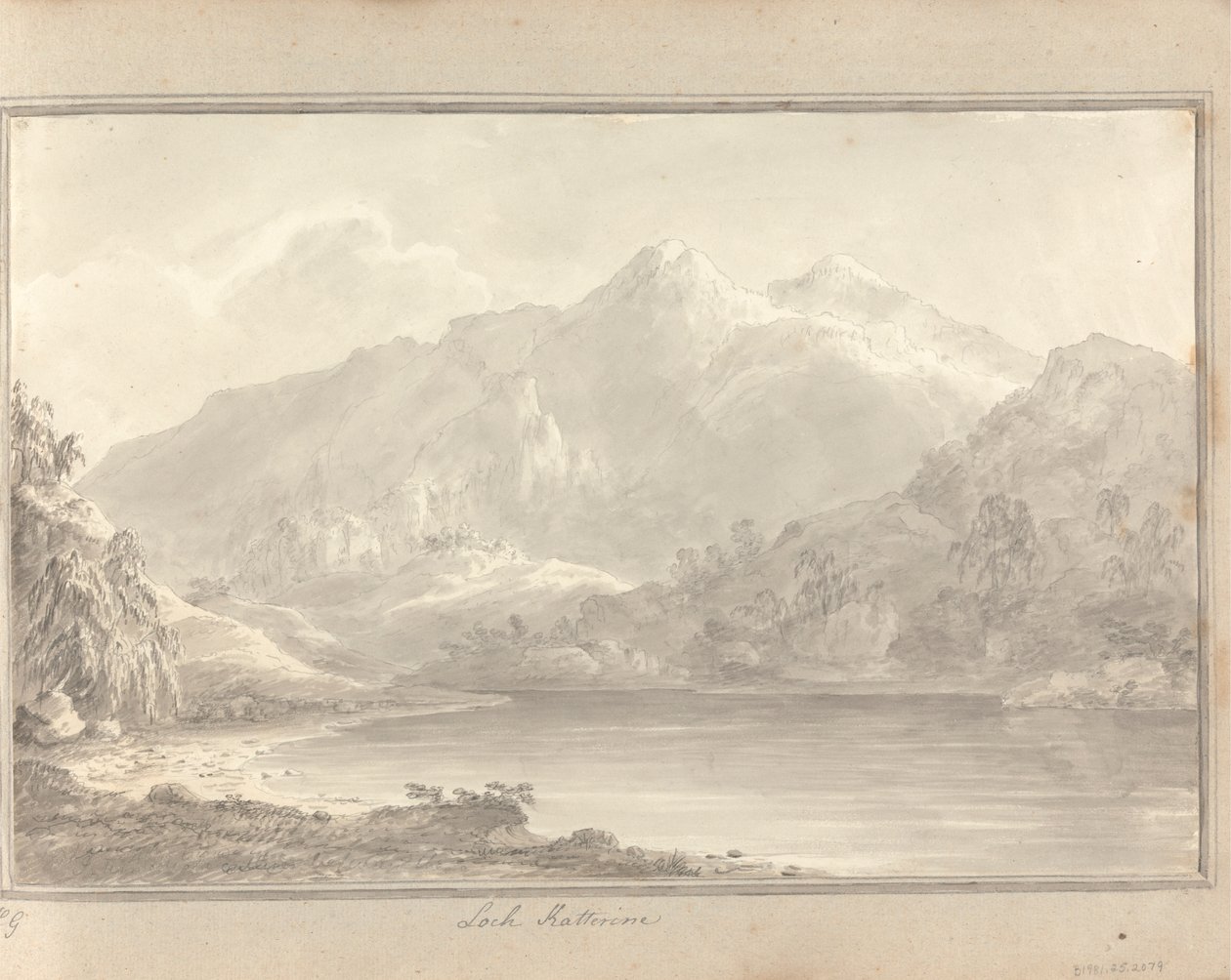 Näkymät Englannissa, Skotlannissa ja Walesissa: Kiertue Skotlannissa; Loch Katterine 作： アモスグリーン