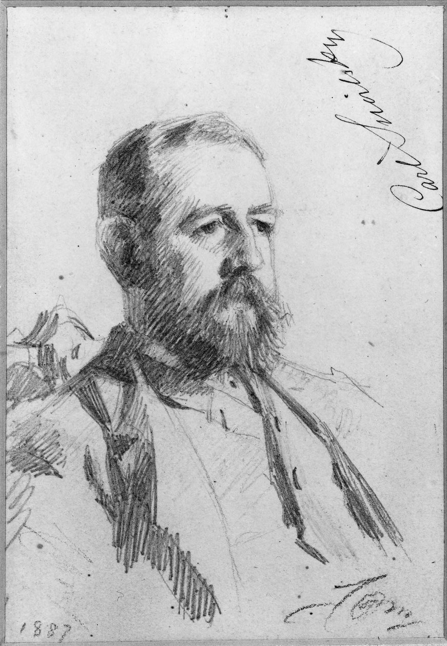 カール・スノイルスキー（1841-1903）、伯爵、作家、図書館長、スウェーデン・アカデミー会員。結婚相手は、第1夫人としてヘドヴィグ・シャルロッテ・アマリア・パイパー伯爵夫人、第2夫人としてエバ・フレドリカ・エレオノーラ・ルース男爵夫人（作家）であった。 作： アンダース・ゾーン
