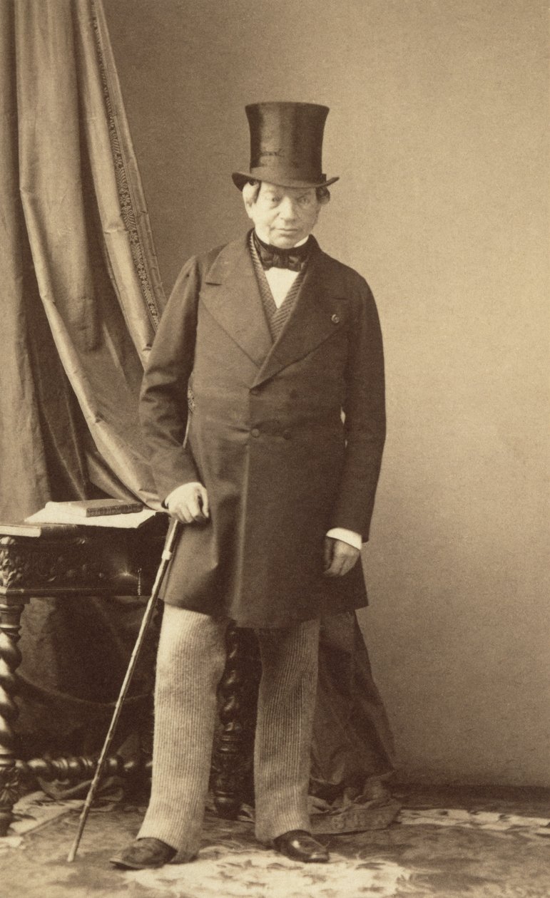 ジェームズ・ロスチャイルド男爵（1792-1868） 作： アンドレ・アドルフ・ユージン・ディスデリ