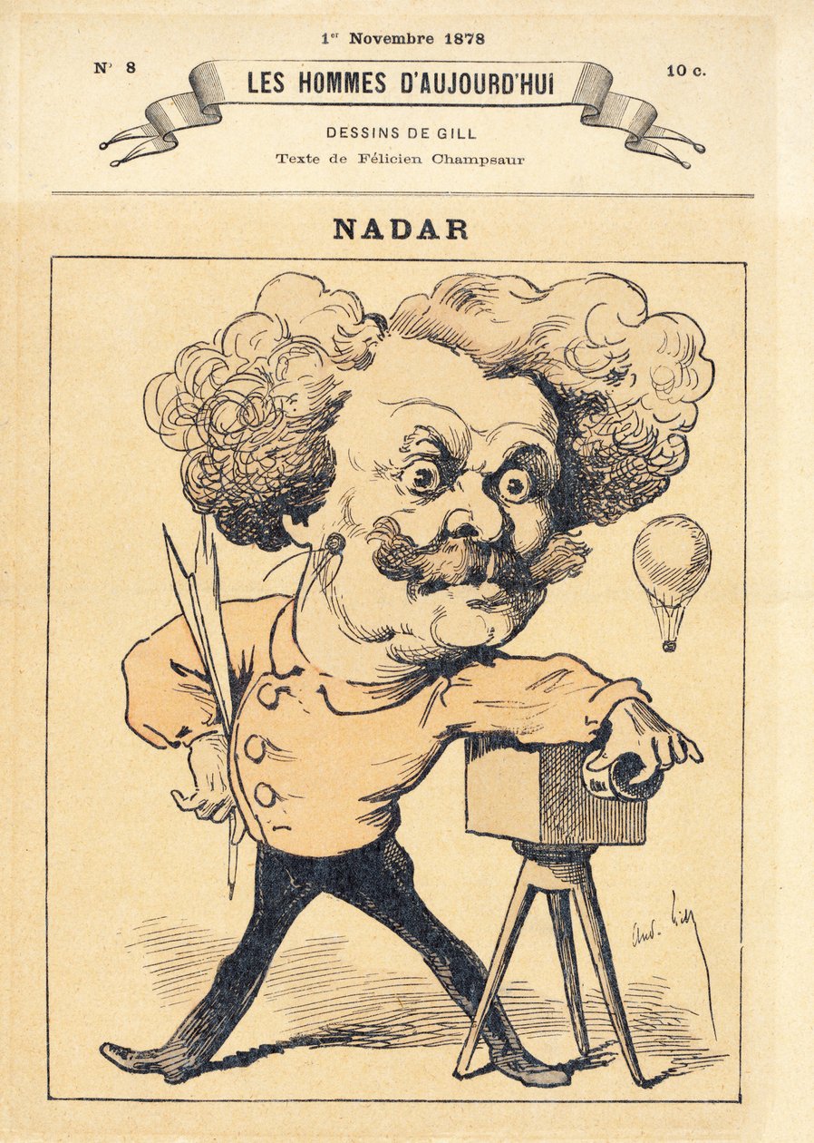 ナダール、パブ。 1878（手塗りの彫刻） 作： アンドリュー・ギル