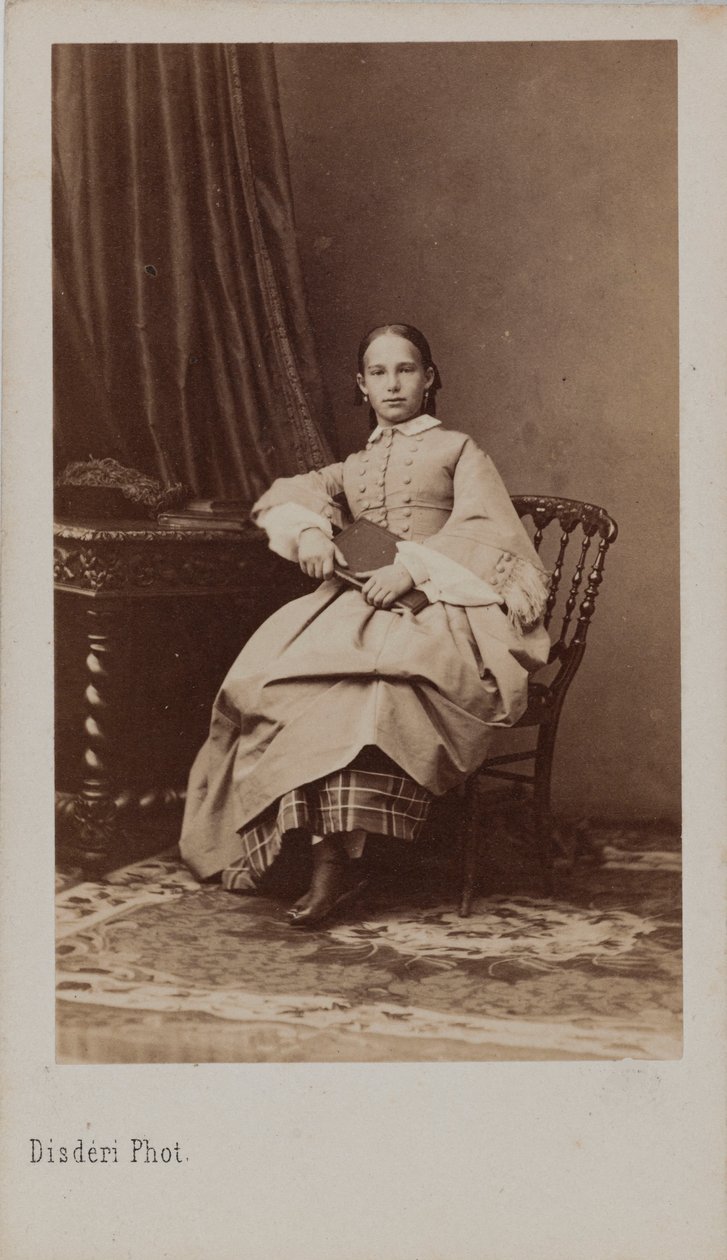 ロイヒテンベルクのユージニア・マクシミリアン王女の肖像 18451925 年、1865 年頃。
