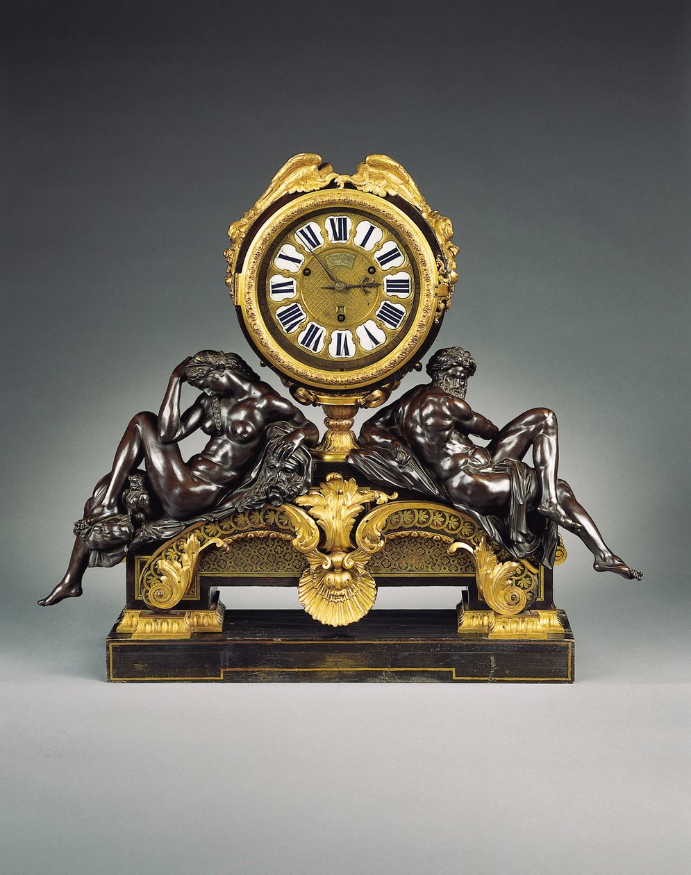 Clock d "Epoque Regence 作： アンドレ・チャールズ・ブール