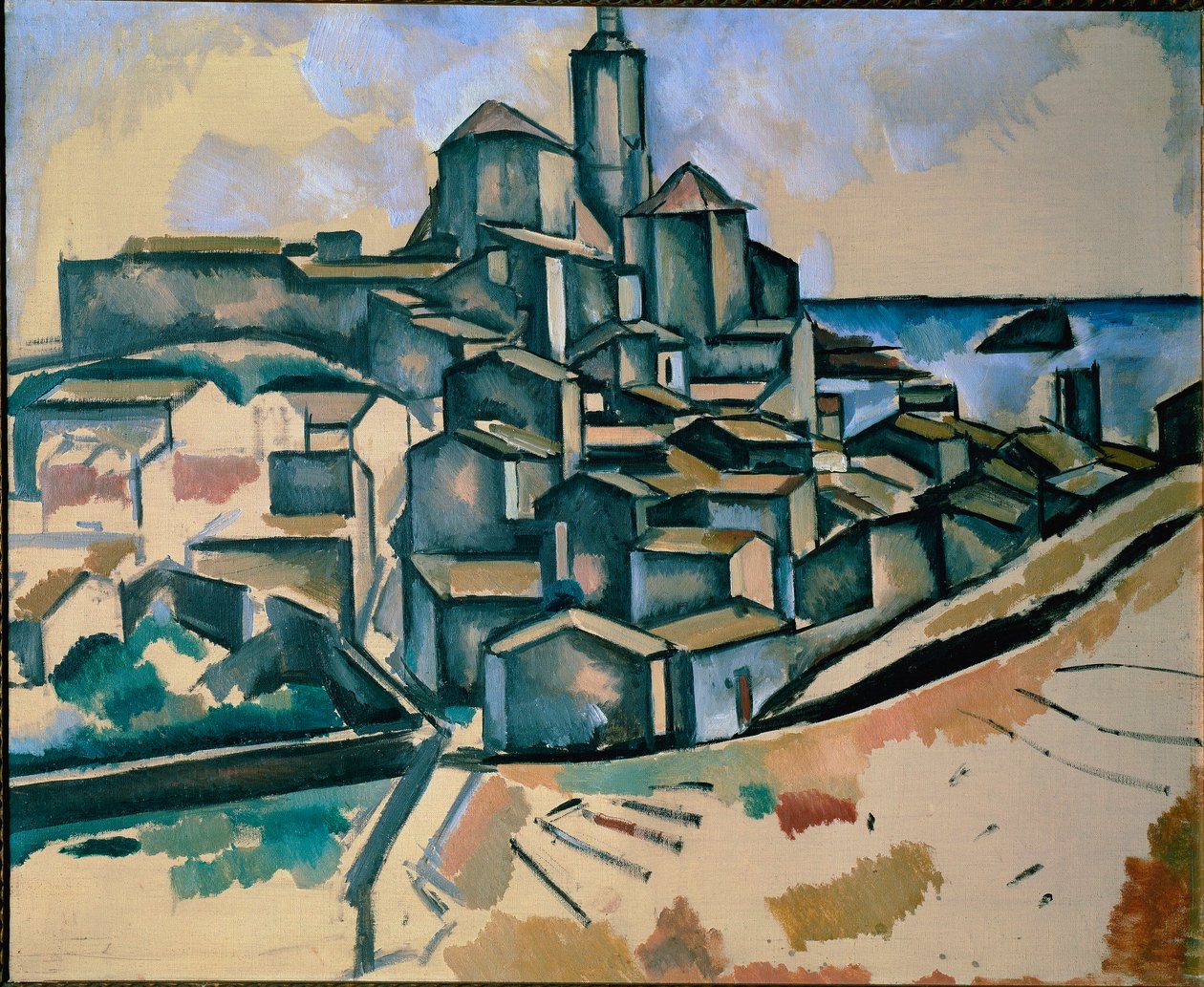 カダケス アンドレ・ドラン（1880-1954）の絵画 1910年 プラハ、ナショナル・ギャラリー 作： アンドレ・ドラン
