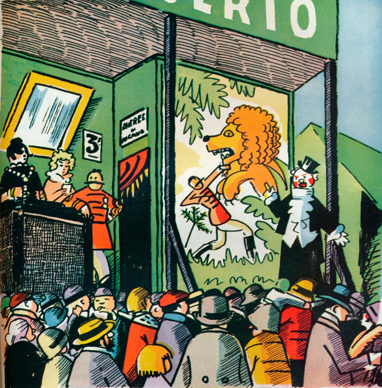 Fables de la Fountaine、1922年、1929年からのAndre Helleによるイラスト 作： アンドレ・ヘレ