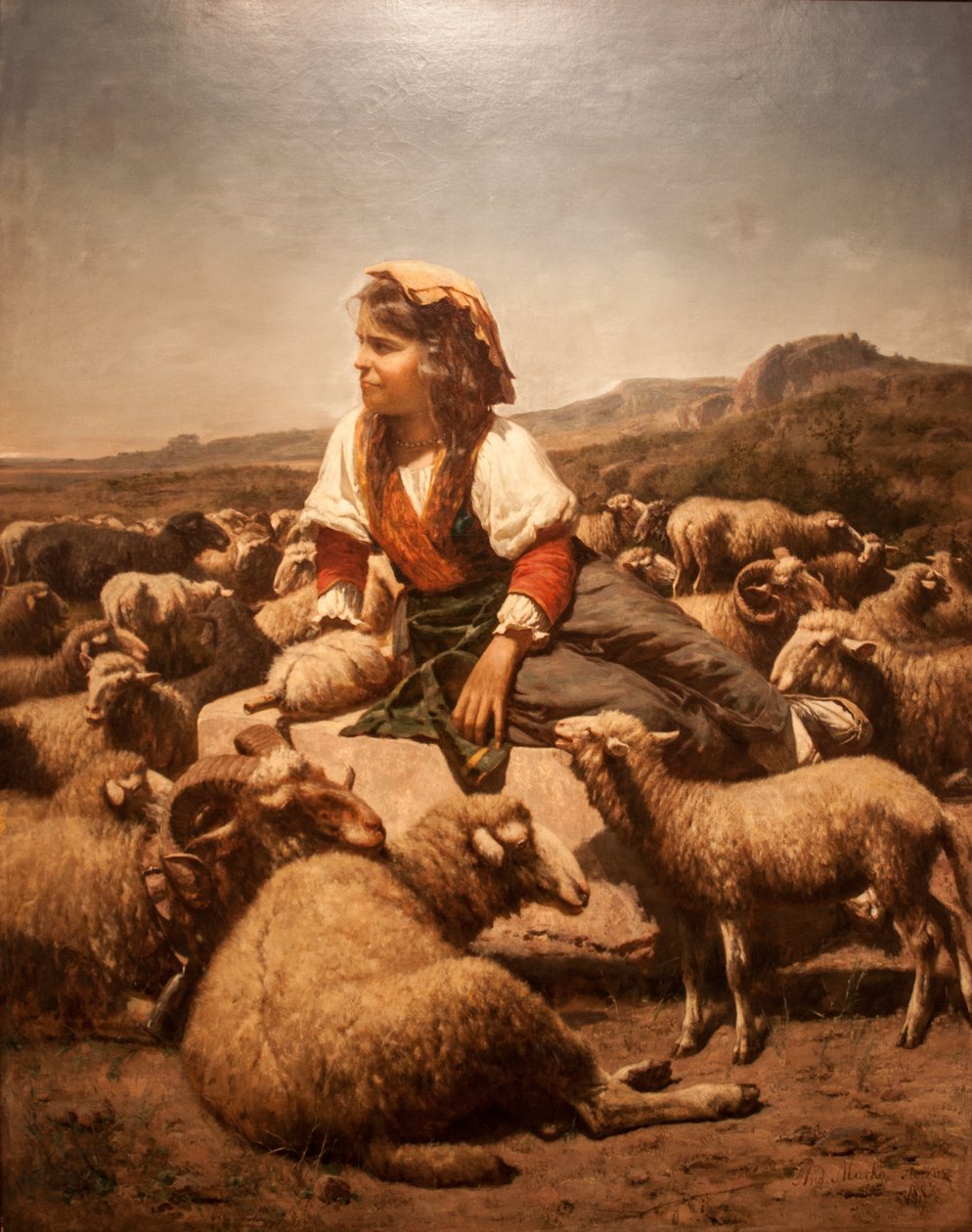 パストラニカン英語：Shepherd_Girln 作： アンドレアス・マルコ