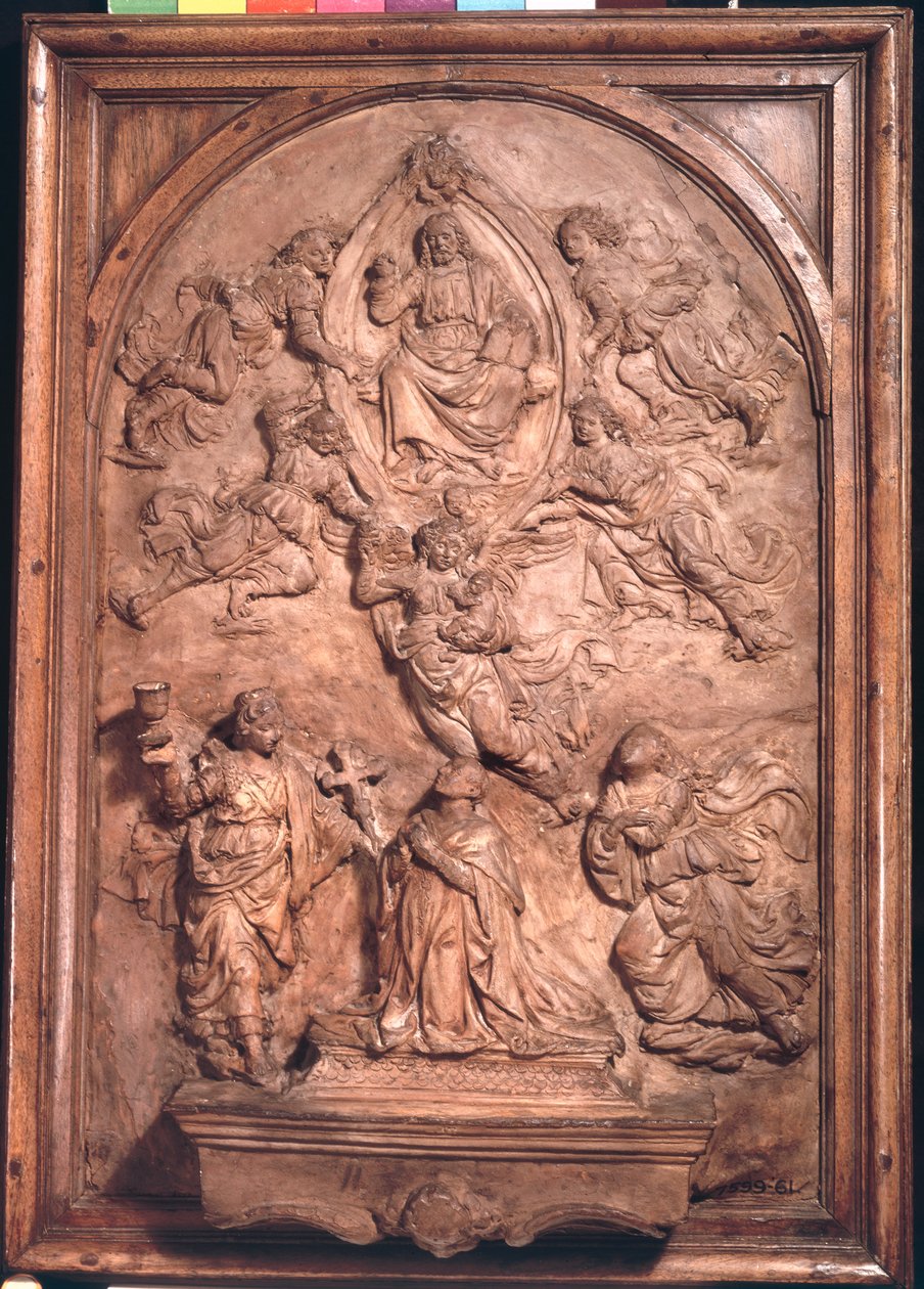 Forteguerri Cenotaph（wood）のスケッチ 作： アンドレア・デル・ヴェロッキオ