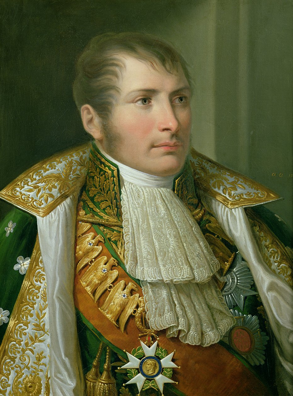 ユージーンデボーハルネ王子（1781-1824）の肖像イタリアの総督とロイヒテンベルク公、1810 作： アンドレア・ザ・エルダー・アッピアーニ