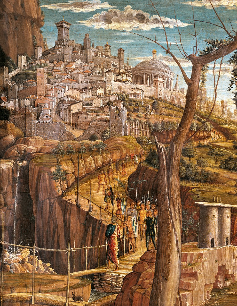ホットセール 口コミ アンドレア・マンテーニャ（1431-1506）作「庭の苦悩」、木に 図録