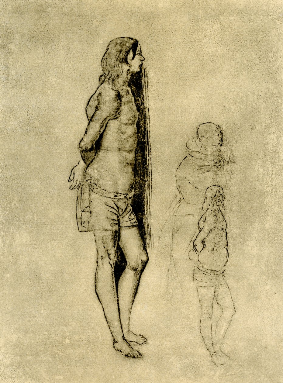 ベルガモの絵画のための聖セバスチャンに関する研究 作： アンドレア・プレビタリ