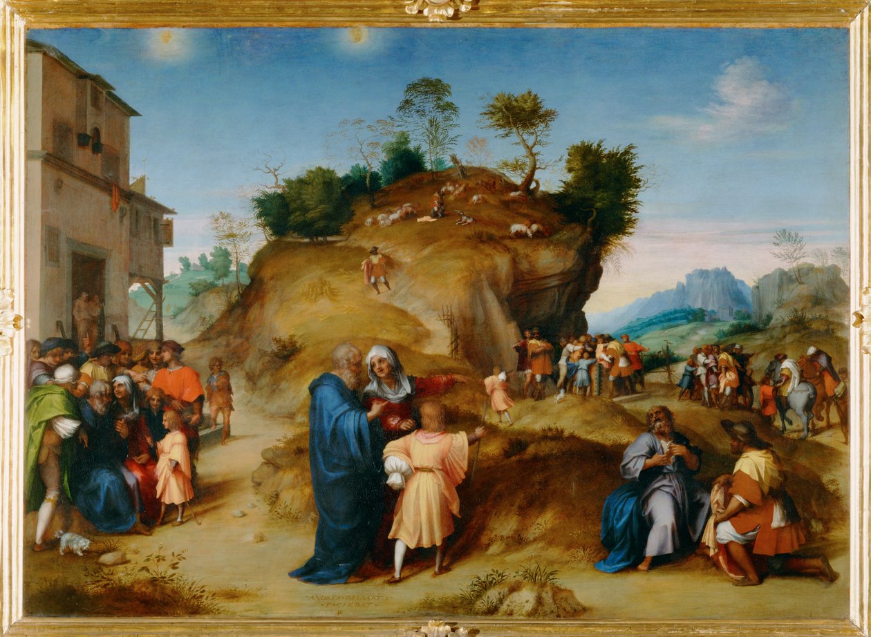 エジプト人ヨセフ 作： アンドレア・デル・サルト