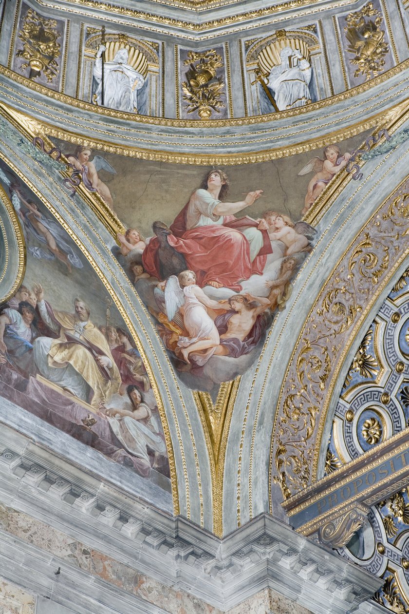 聖ヨハネ福音伝道者、1792-95 作： アンドレア・ザ・エルダー・アッピアーニ