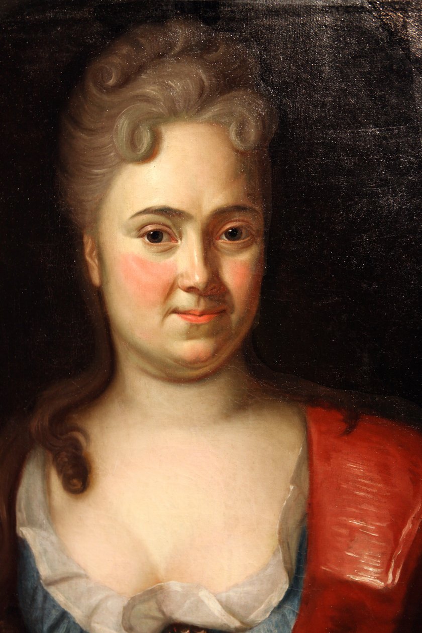 女帝エカチェリーナ 1 世の肖像、1684 年～1727 年、1712 年 作： アンドレアス・メラー