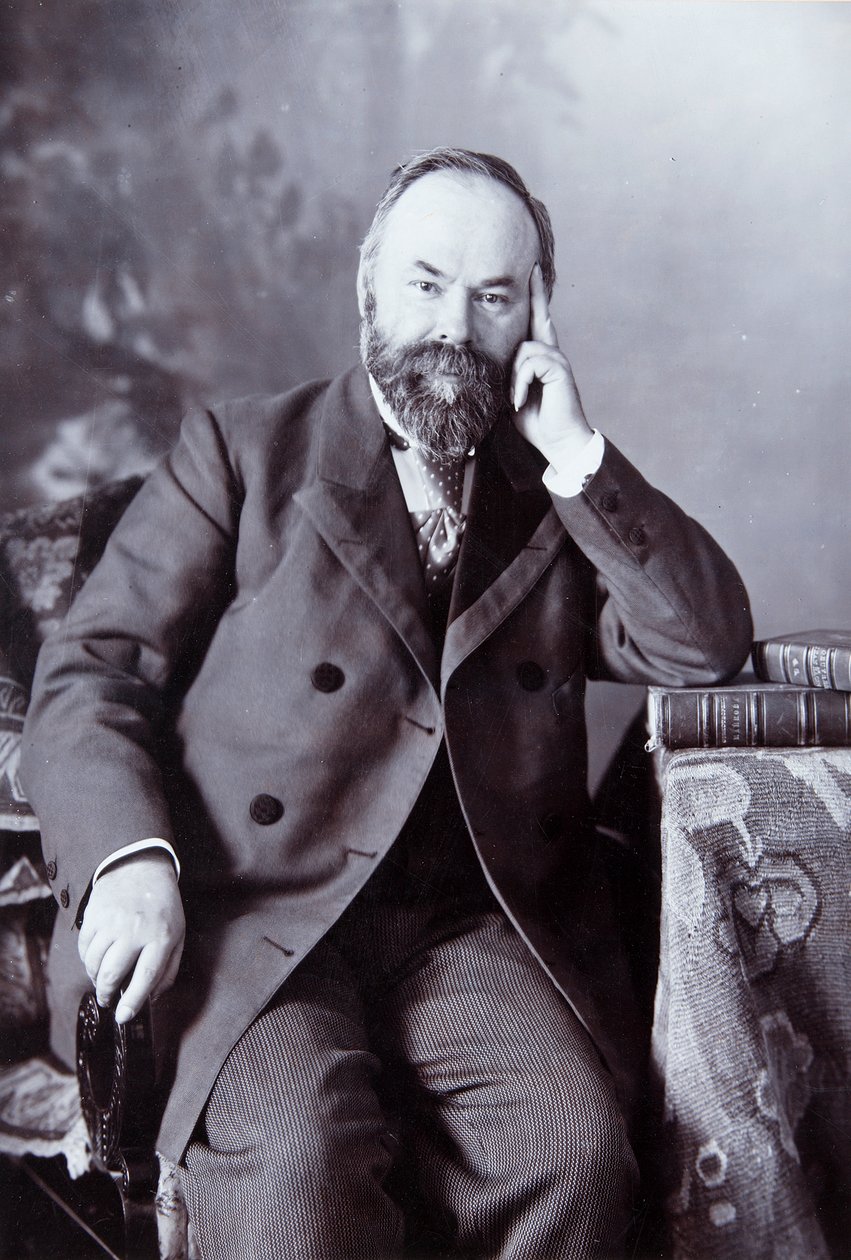 Pyotr Shchukin、ロシアの美術コレクター、c1890-c1900 作： アンドレイ・オシポビッチ・カレリン