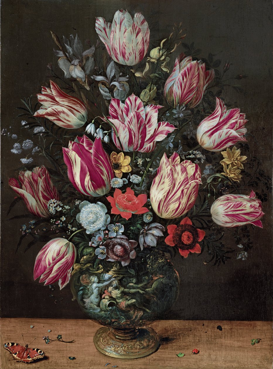 チューリップの花瓶 作： アンドリーズ・ダニエルズ