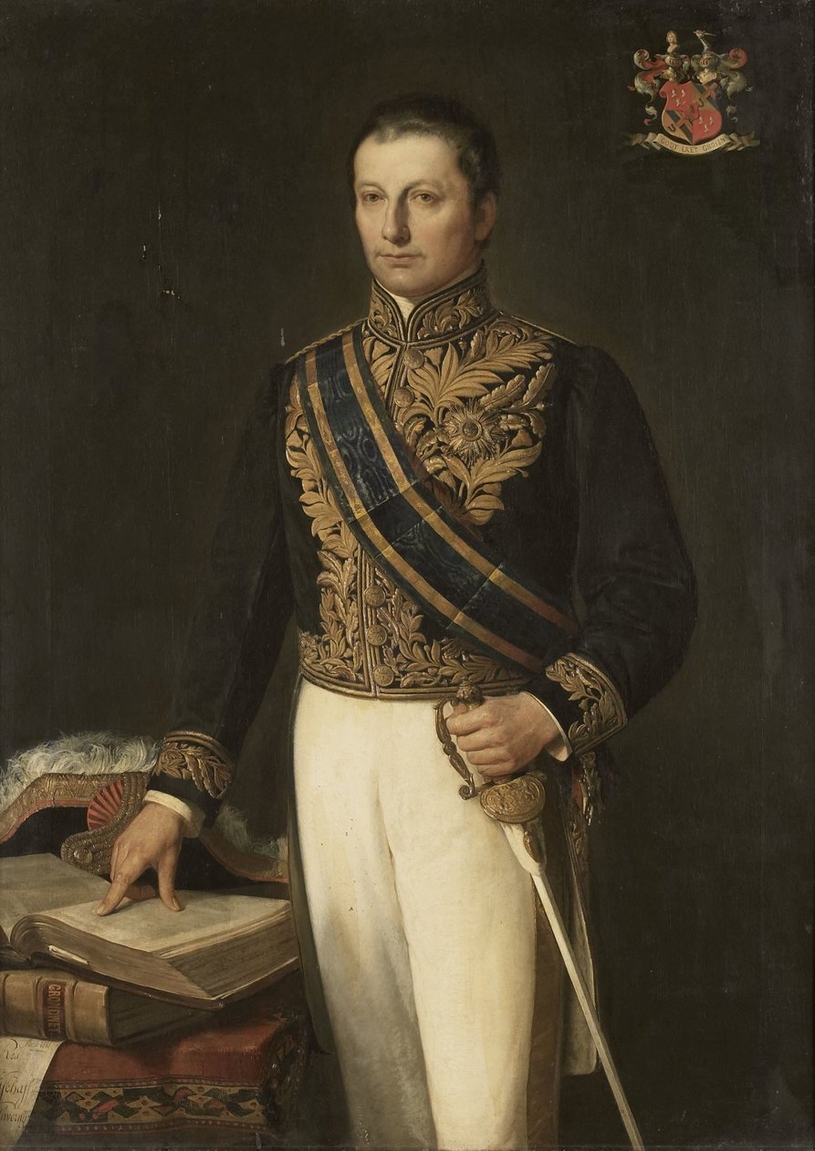 Cornelis Theodorus Elout (1767-1841)。 コミッショナー・ジェネラル (1816-19) 作： アンドリーズ・ヴァン・デン・バーグ
