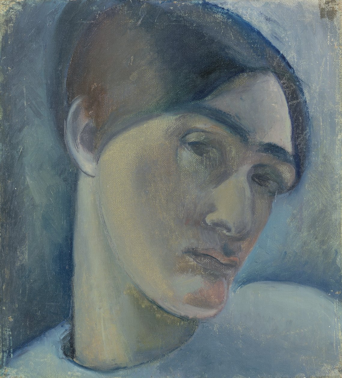 自画像、1915 作： アニタ・リー