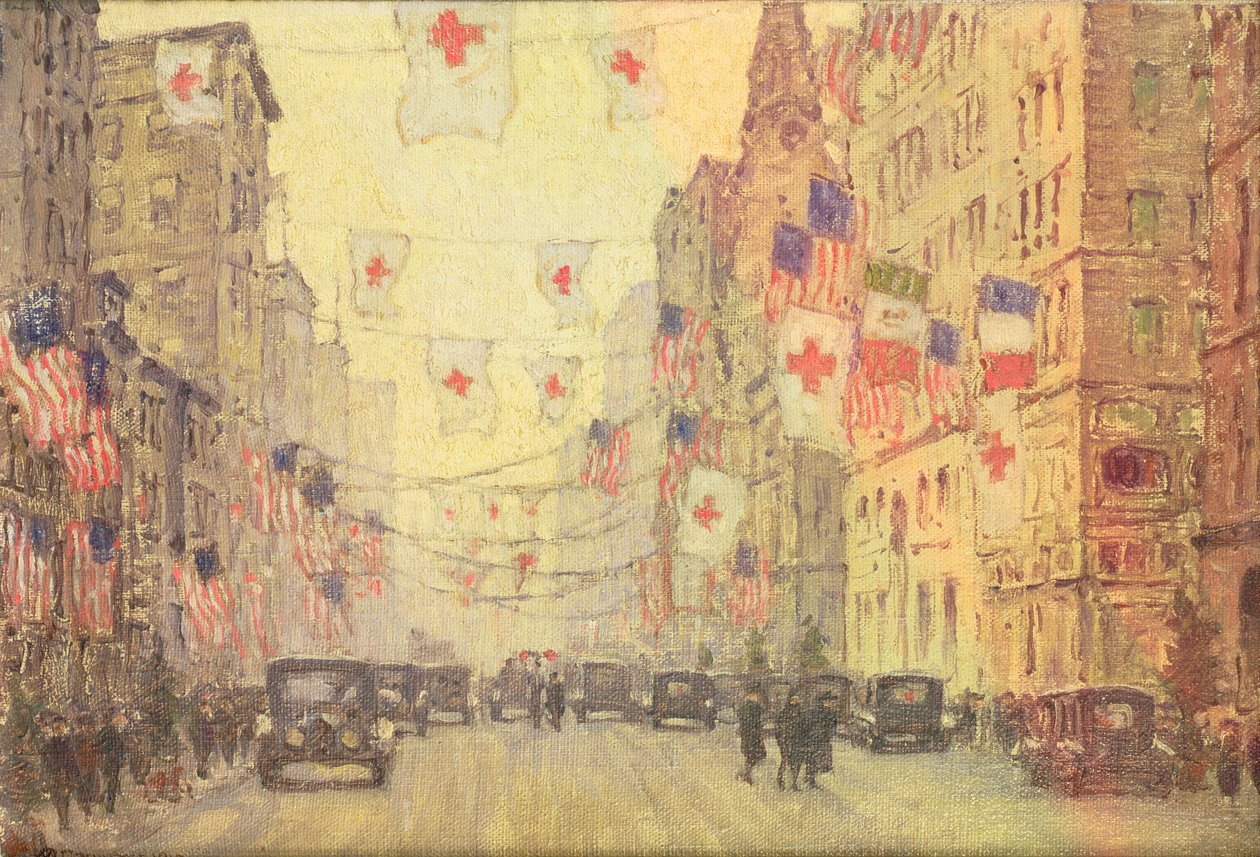 Fifth Avenue välirauhan talvella 作： アンナ・リチャーズ・ブリュースター