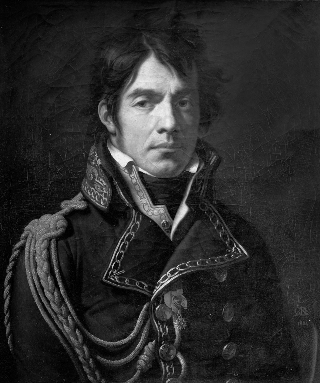 バロン・ドミニク・ジャン・ラリー（1766-1842）1804 作： アン・ルイス・ジロデ・ド・ルーシー・トリオソン