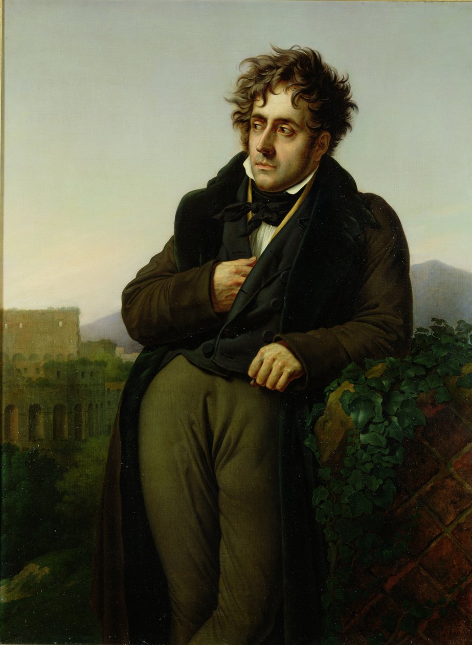 フランソワルネの肖像（1768〜1848）ヴィコントデシャトーブリアン、1811年（245771も参照） 作： アン・ルイス・ジロデ・ド・ルーシー・トリオソン