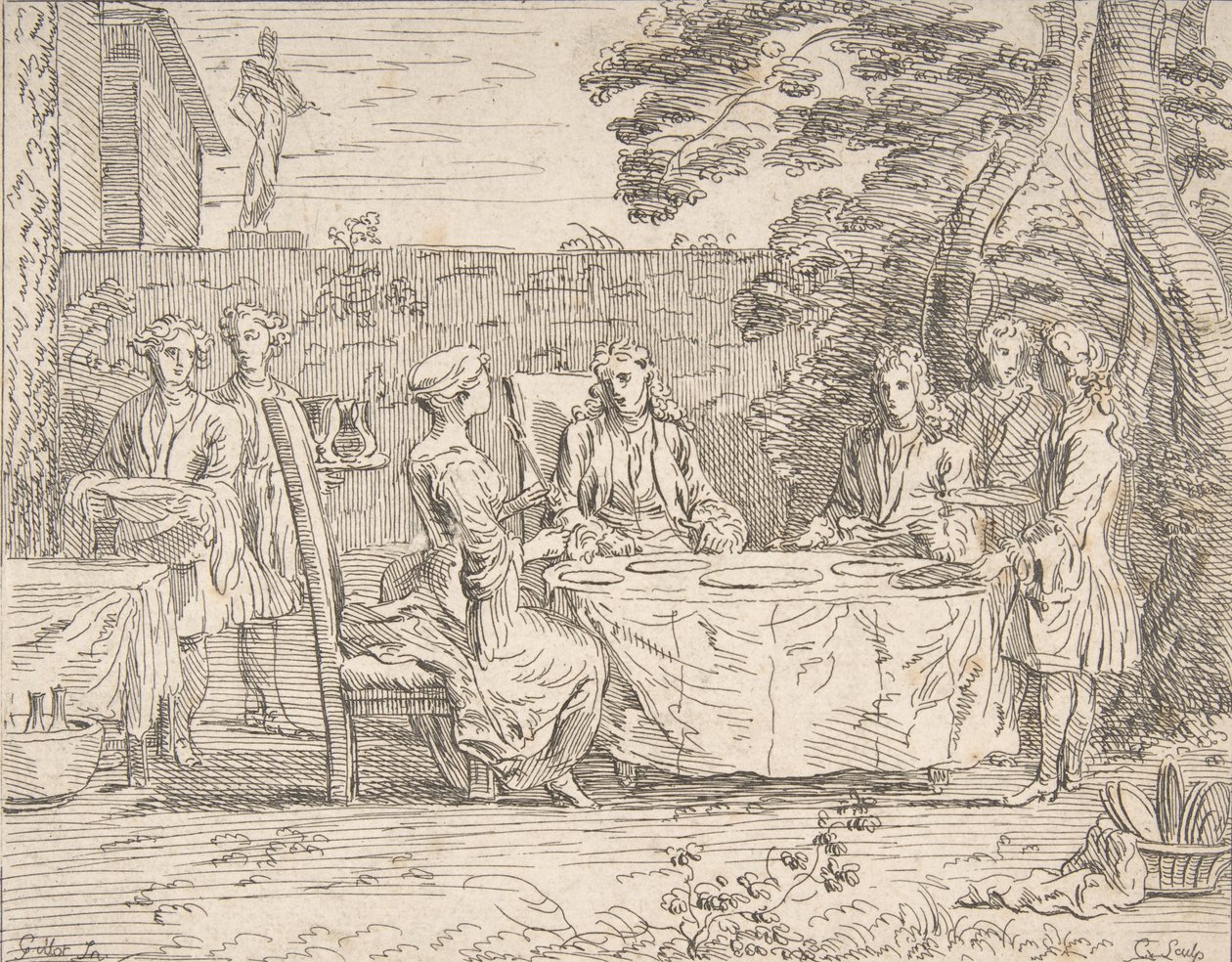 特別食、1725～1765年頃。 作： アン・クロード・フィリップ・ド・ケイラス