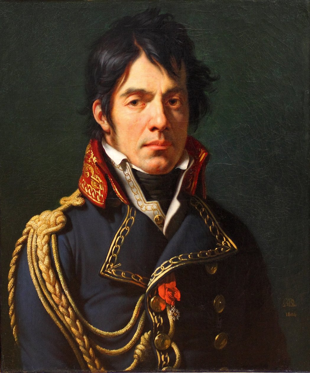 ドミニクジャンラレーの肖像1766-1842、1804 作： アン・ルイス・ジロデ・ド・ルーシー・トリオソン
