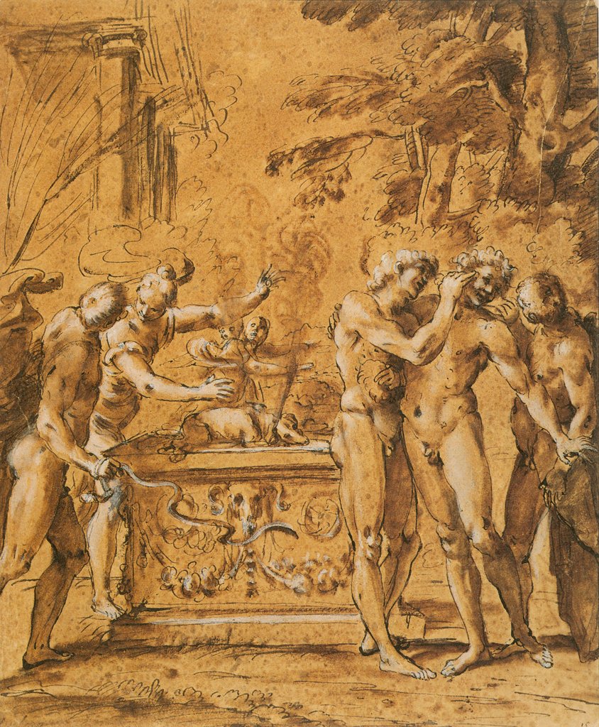 ルパーカリアのための研究 作： Annibale Carracci