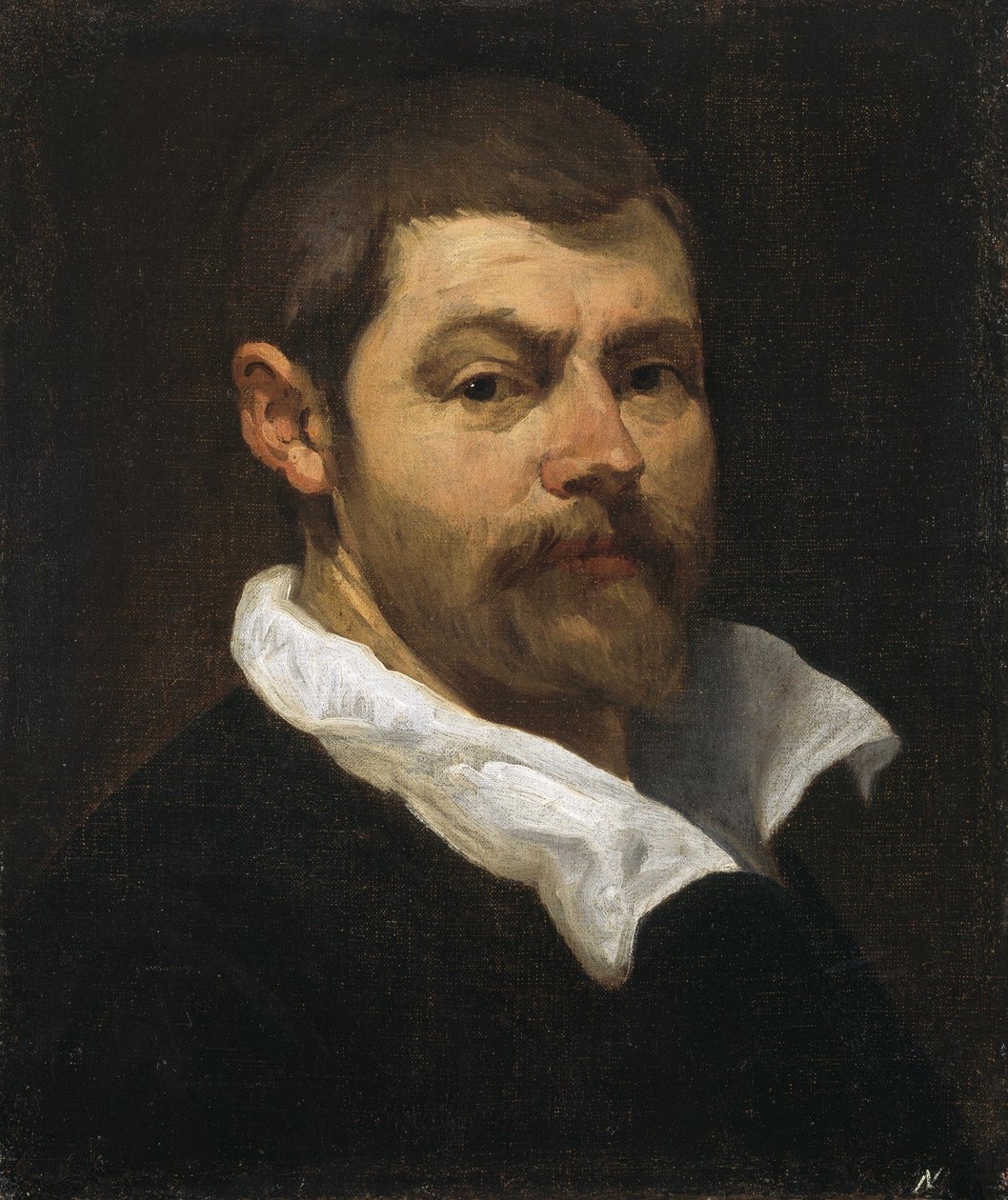 カラッチ - 男の肖像、1590年代、NGI.673 作： Annibale Carracci