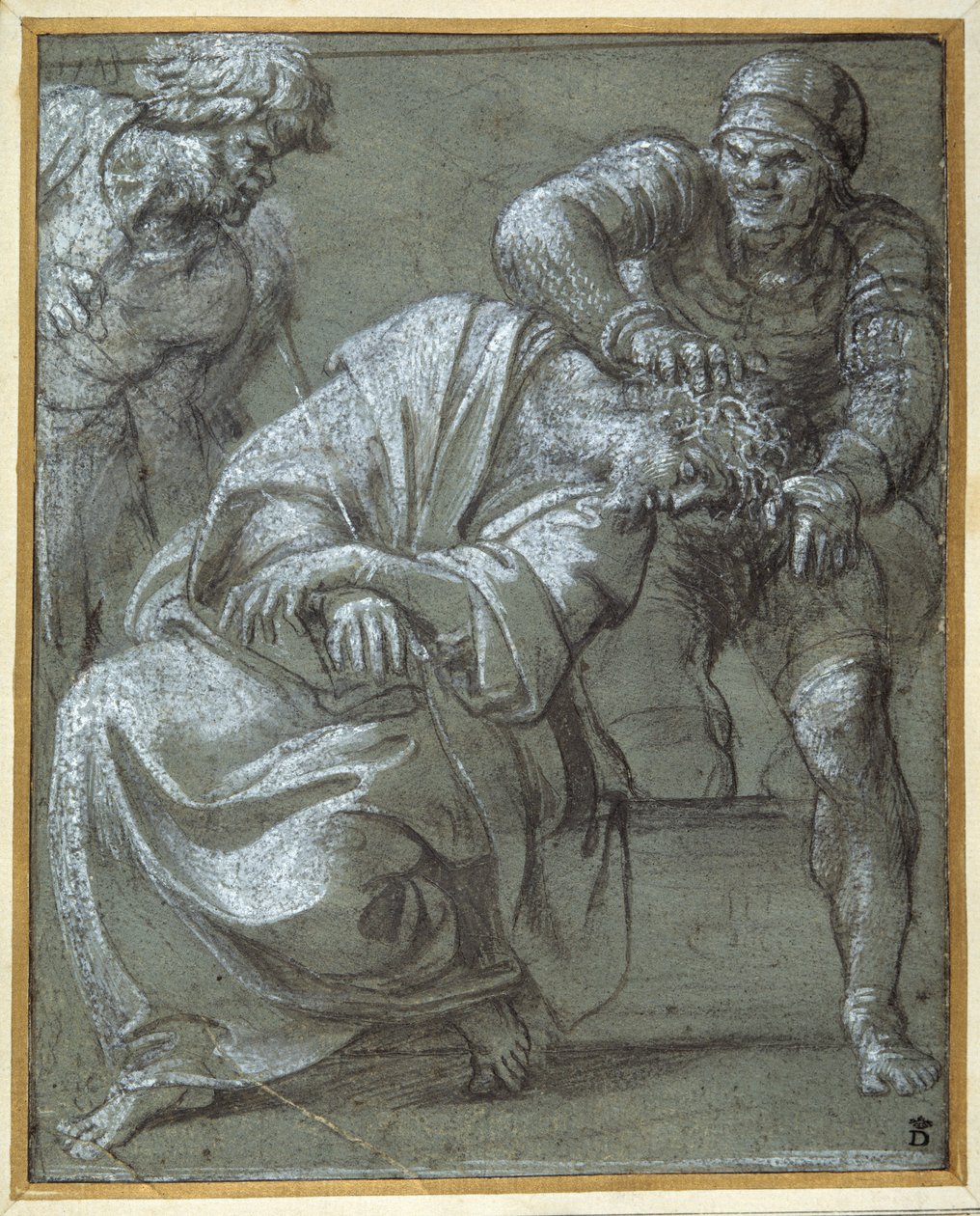 いばらの冠をかぶったキリスト 作： Annibale Carracci