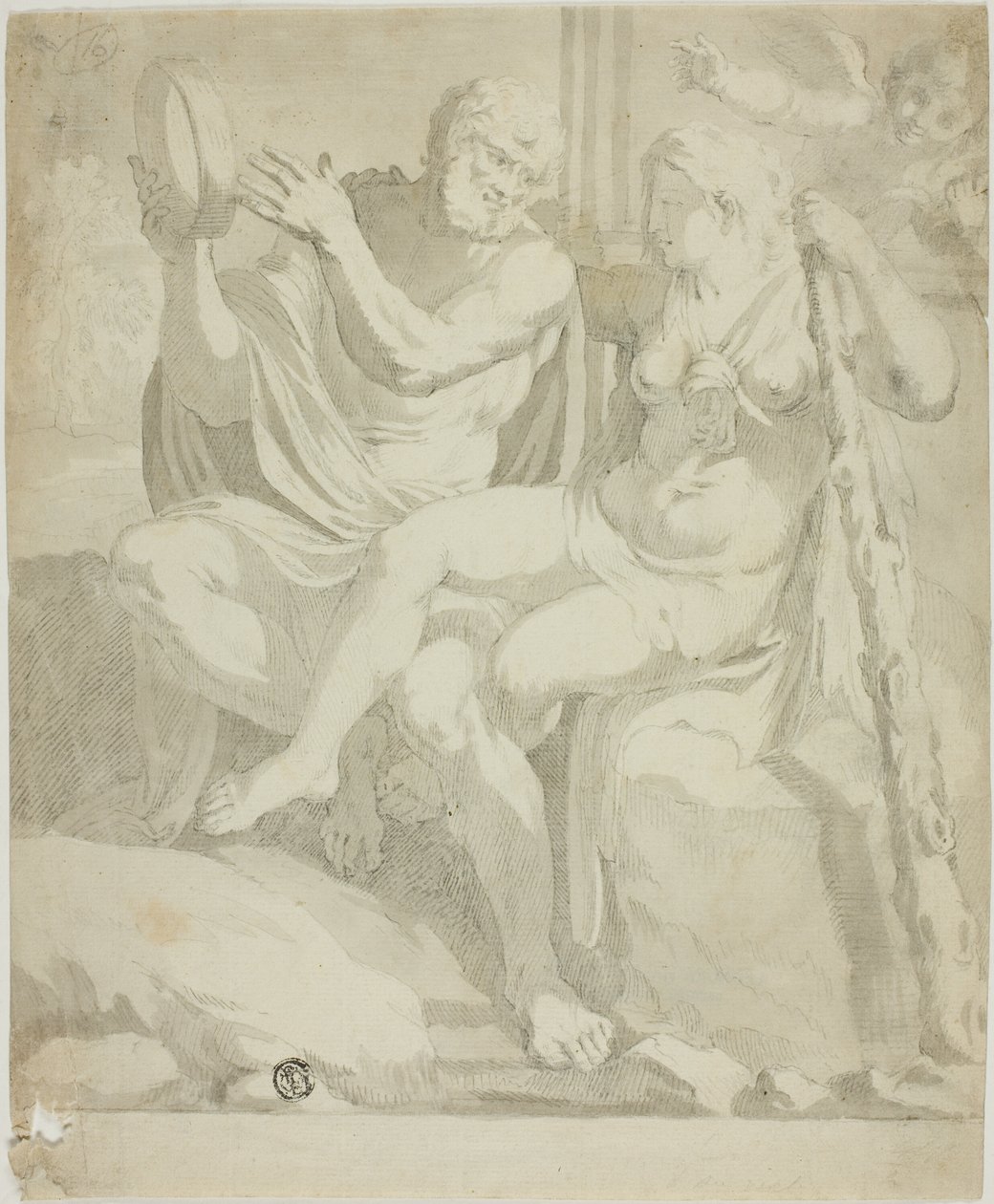 ヘラクレスとイオレ 作： Annibale Carracci