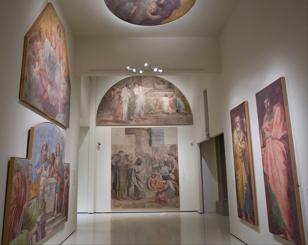エレーラ礼拝堂の壁画 作： Annibale Carracci