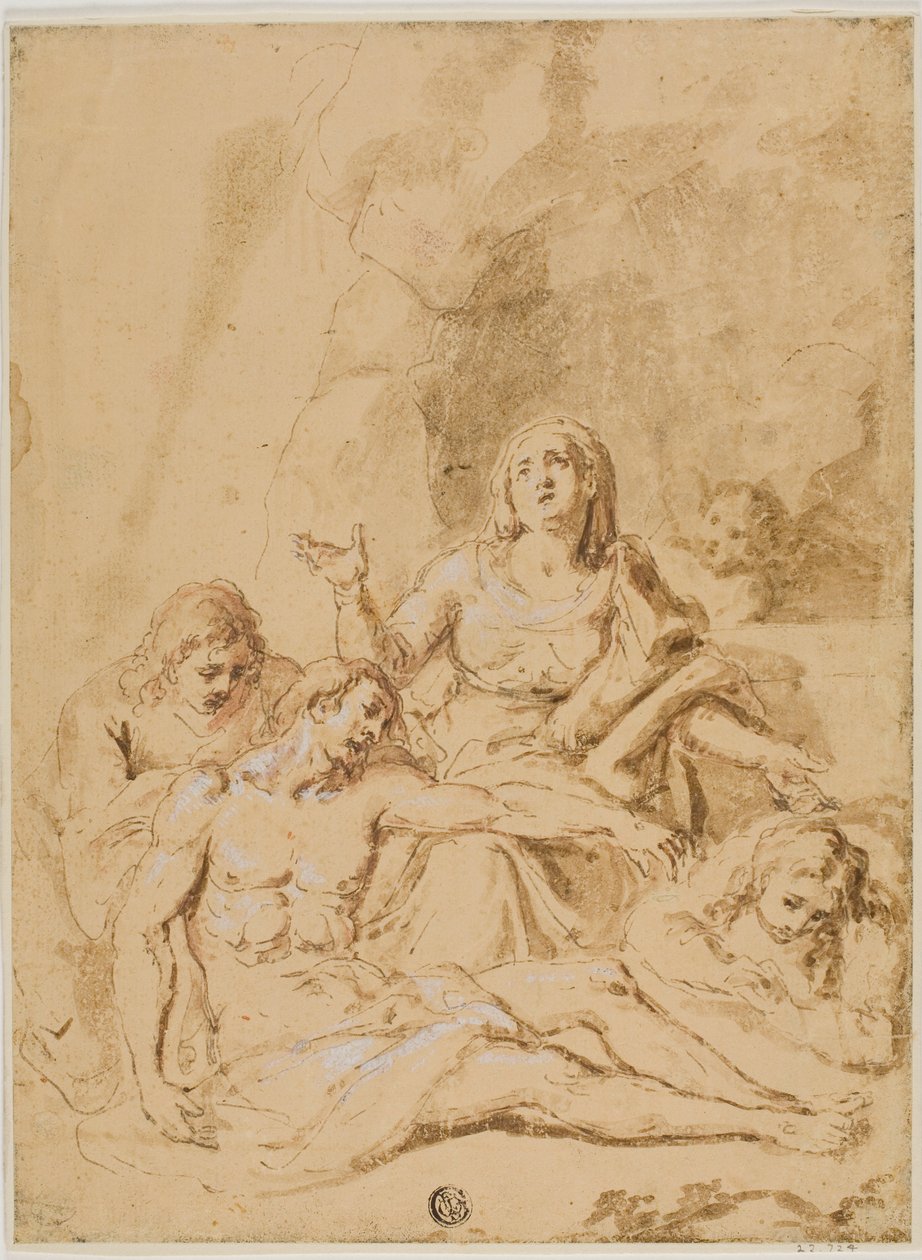 ピエタ 作： Annibale Carracci