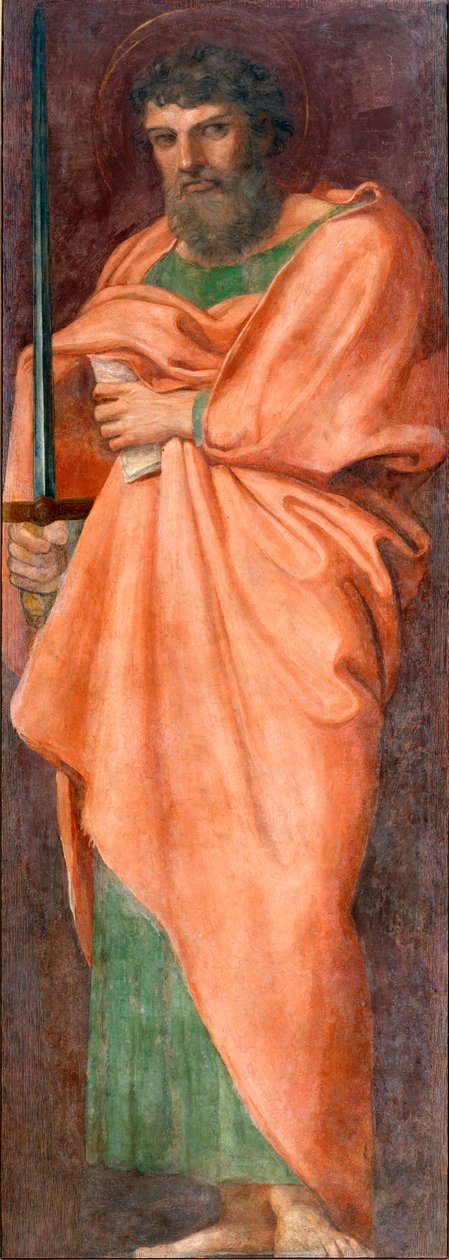 聖パウロ - アニバーレ・カラッチによる絵画 (アンニバル・カラッチ) 作： Annibale Carracci