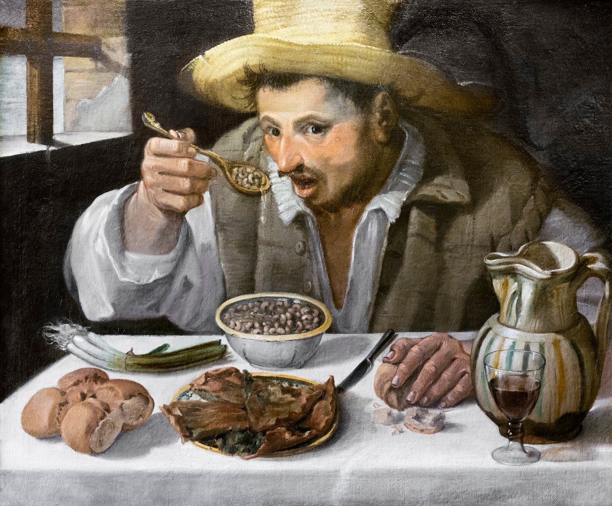 ビーンイーター 作： Annibale Carracci