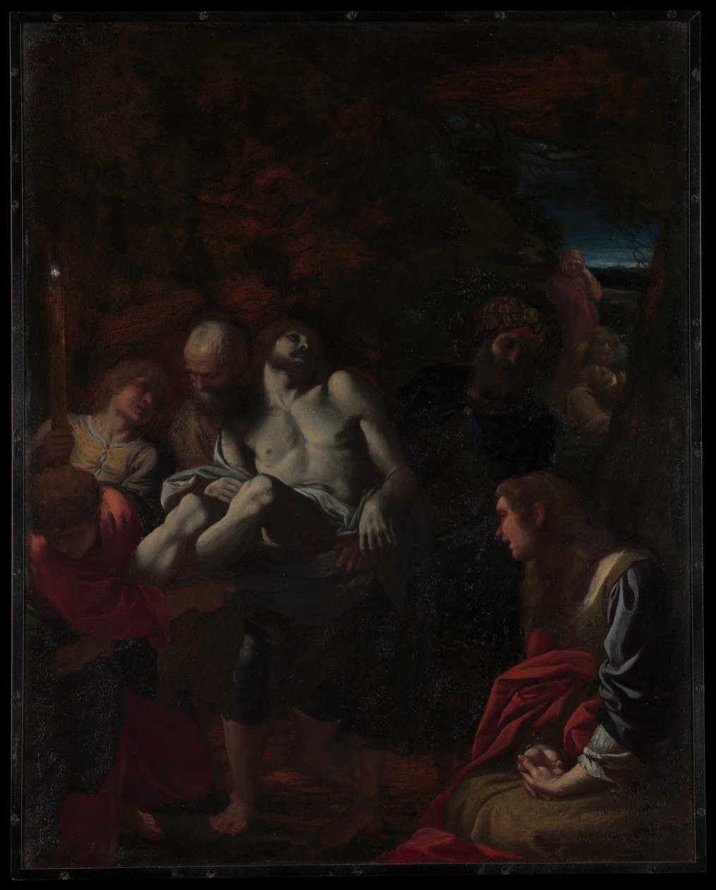 キリストの埋葬 作： Annibale Carracci