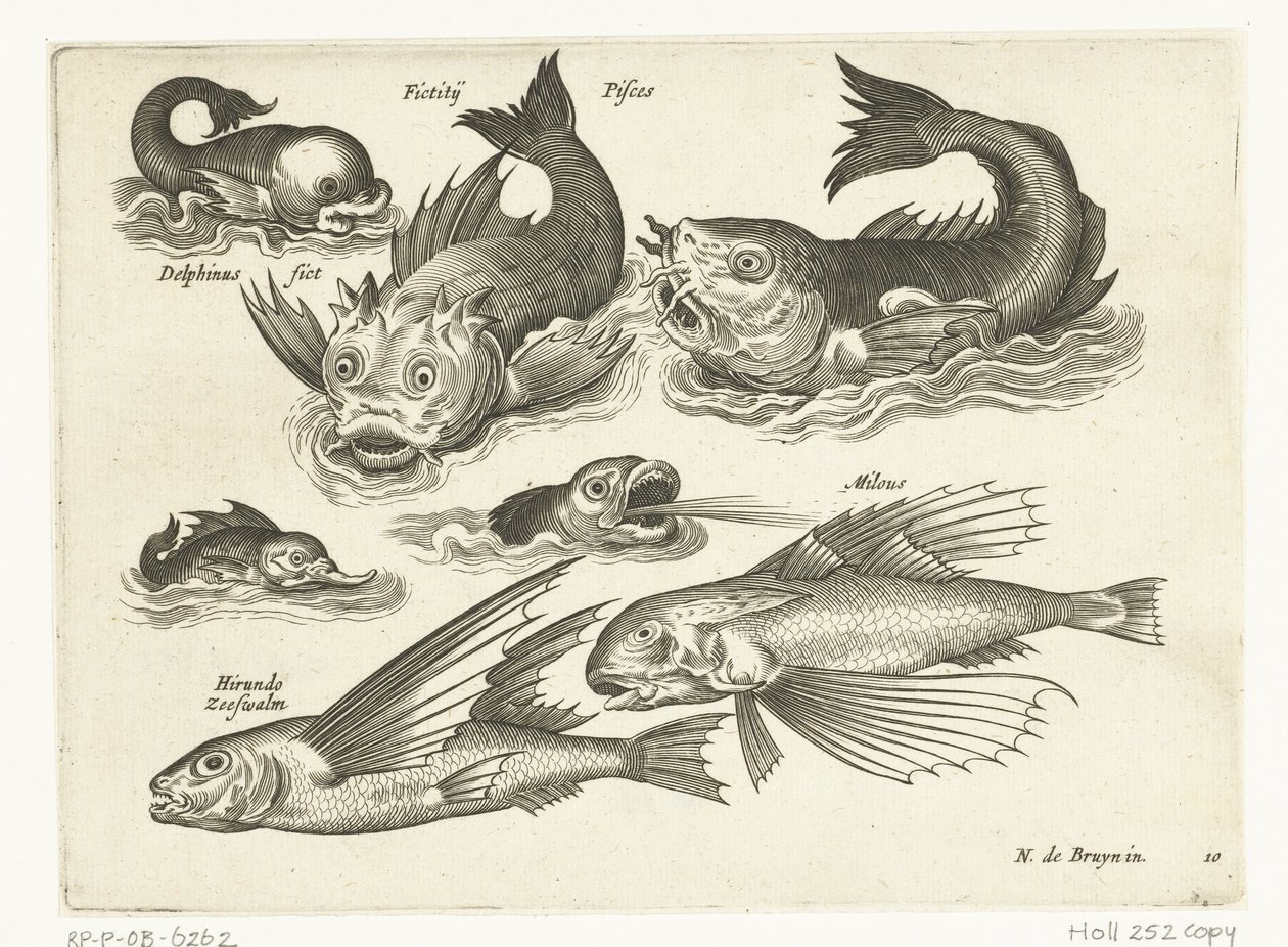 イルカやピットフィッシュなどの素晴らしい水生動物 Libelivs varia Genera piscium complectens (シリーズタイトル) 淡水魚・海魚・カエル・甲殻類・海の生き物（連載タイトル） 作： 匿名