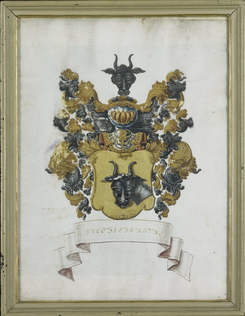Jacob Feitama II (1698-1774) の紋章 作： 匿名