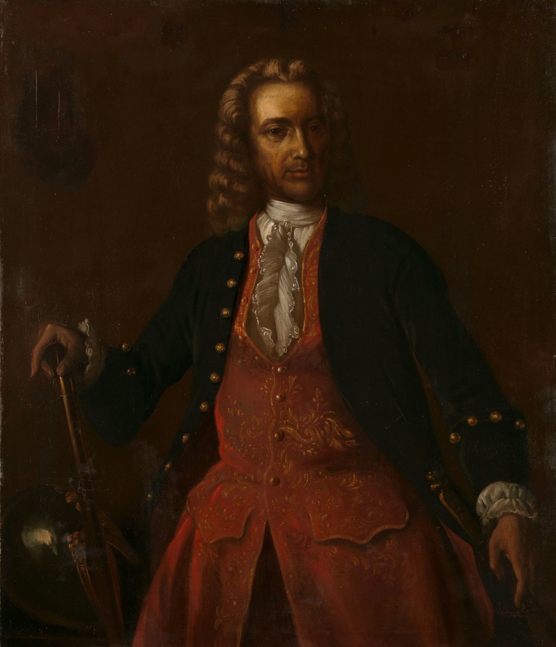 ジェイコブ・モッセル (1750-1761) オランダ東インド会社の総督ヤコブ・モッセルの肖像 作： 匿名