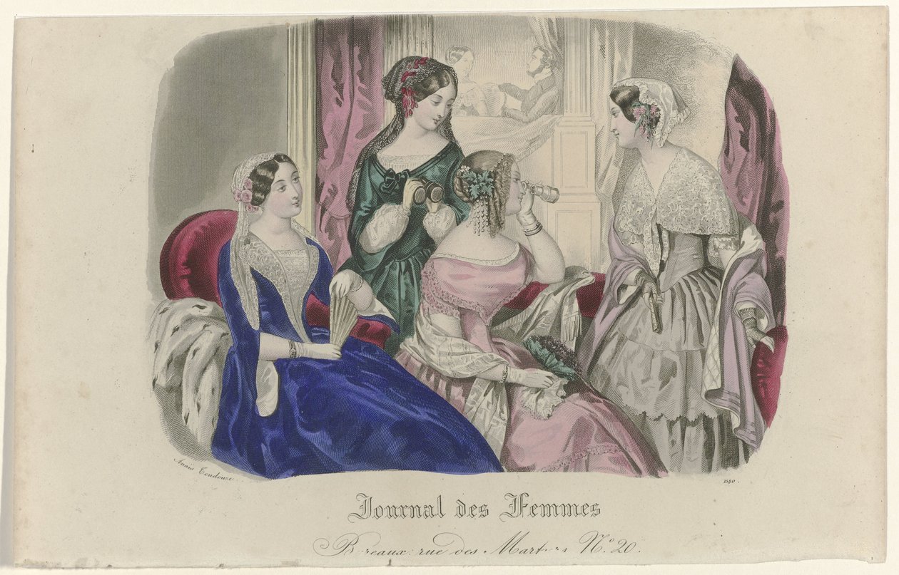 女性のジャーナル、1840-1851、Pl. 1580 作： 匿名