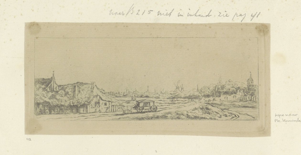 Landschap met een koets 原画集85点（連載タイトル） 作： 匿名