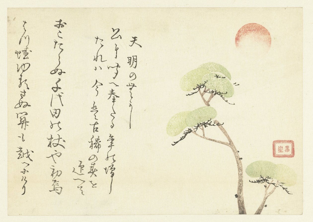 松の木 作： 匿名