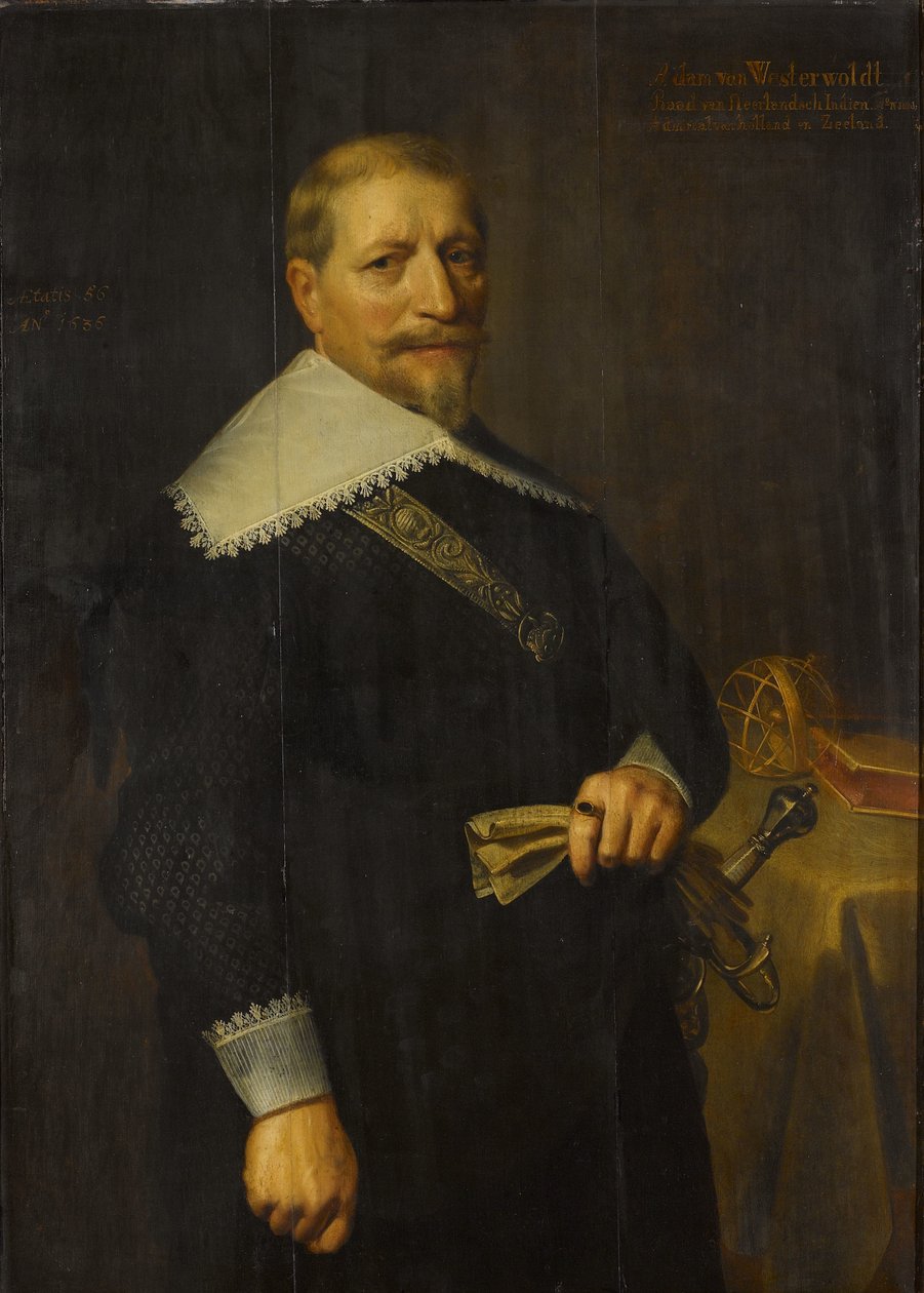 Adam van Westerwolt (1580-1639) の肖像 作： 匿名