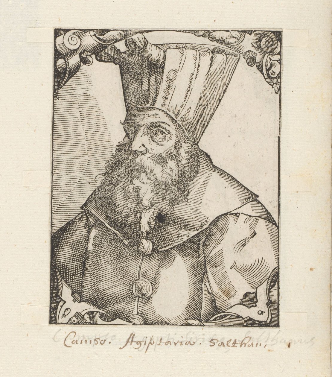 Van Sultan Al-Ashraf Qansuh Al-Ghouriの肖像 作： 匿名