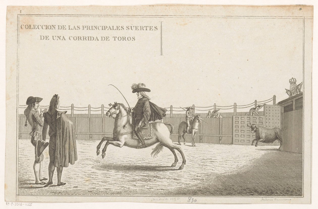 アリーナの闘牛士 Coleccion de las principales suertes de una corrida de toros (オブジェクトのシリーズ タイトル) 闘牛の最重要技集（連載タイトル） 作： 匿名