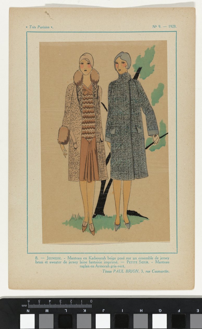 非常にパリジャン、1928、No. 9: 8.- YOUTH. カズーラコート... 作： 匿名