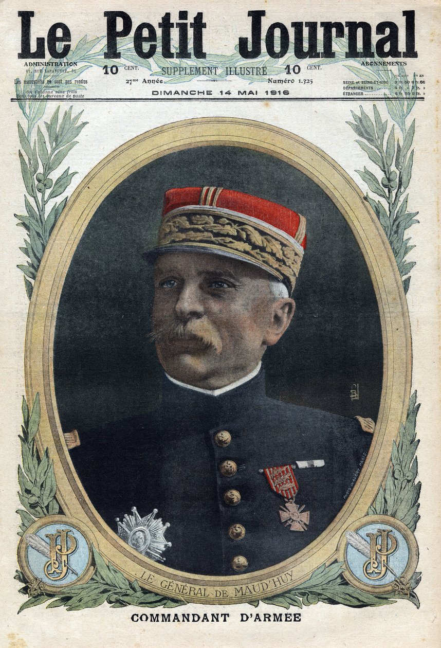 第一次世界大戦1914年～1918年（第14次～18次）。Louis Ernest de Maud