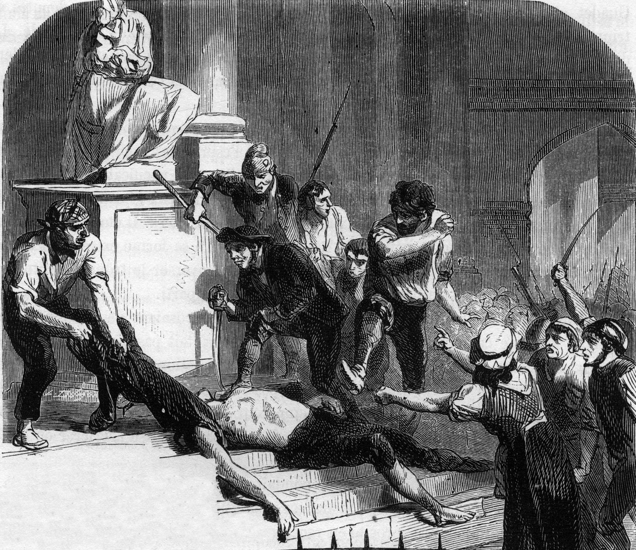 フランス革命 - アヴィニョン、ラ・グラシエールの虐殺 - レスキュイエールの殺害 作： 匿名匿名