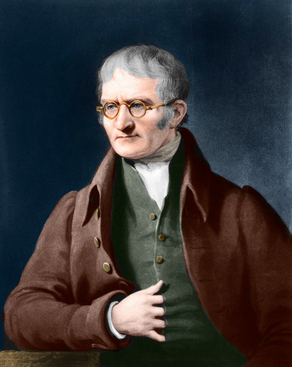 ジョン・ダルトン（彫刻）、ロンスデール、ジェームズ（1777-1839）（後）。 作： 匿名匿名