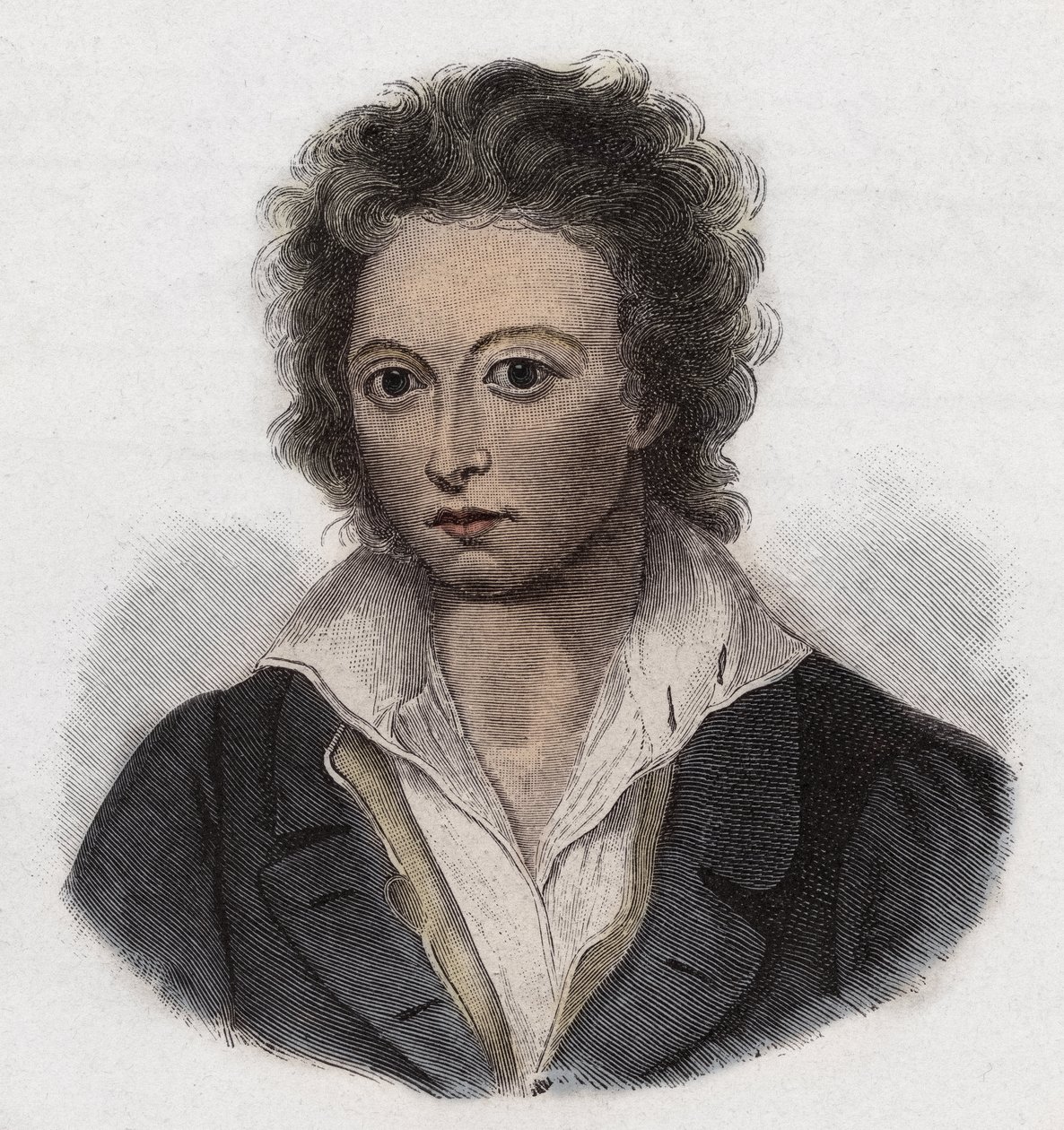 Percy Bysshe Shelley (1792-1822) イギリスの詩人-。 作： 匿名匿名